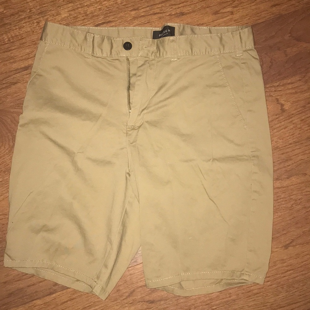Pac Sun Tan Shorts
